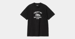 Carhartt WIP S/S Basics T-Shirt Organic Cotton Single Jersey Black / White