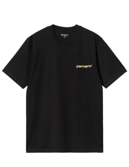 Carhartt WIP S/S Noodle Soup T-Shirt Organic Cotton Single Jersey Black