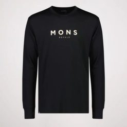 Mons Royale Mens Yotei Classic LS Black