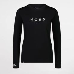 Mons Royale Womens Yotei Classic LS Black